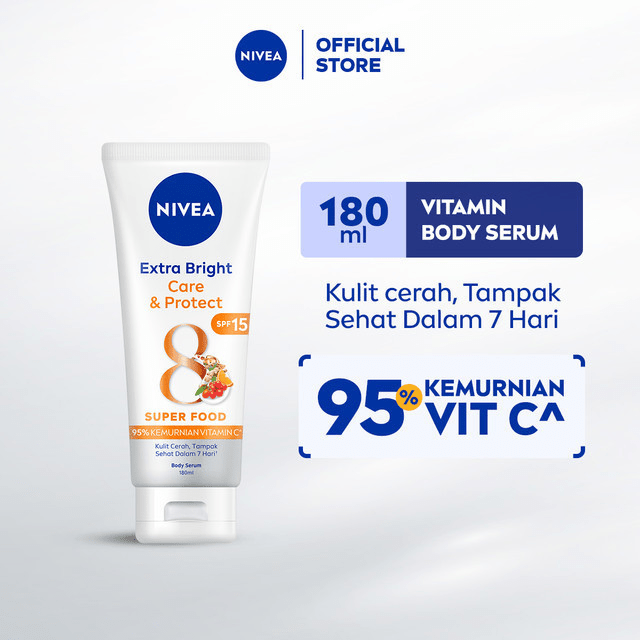 Beiersdorf NIVEA Extra Bright Care & Protect 8 Super Food Body Serum