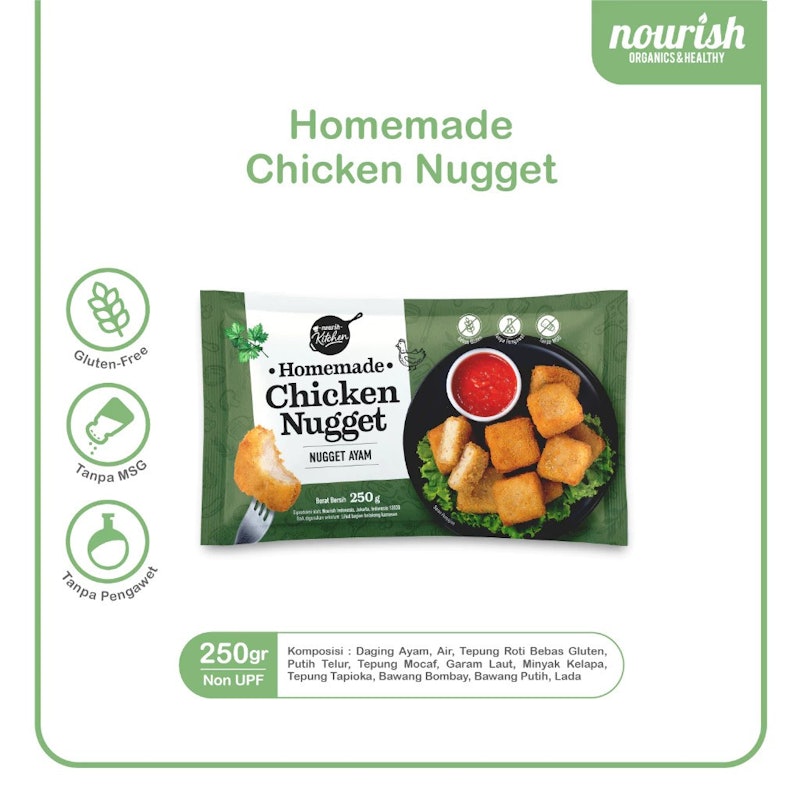 Nourish Kitchen Homemade Chicken Nugget Original 3