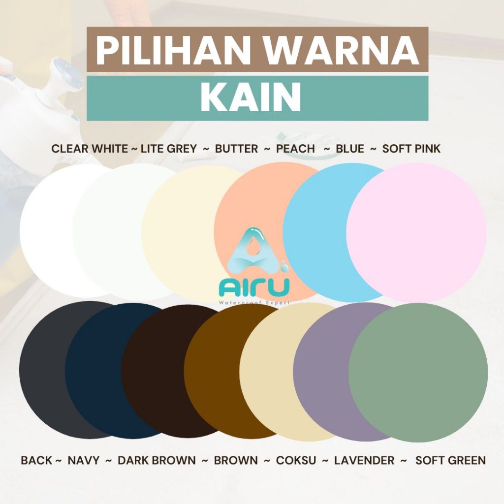 Airu Airu Sprei Waterproof