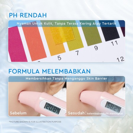 Suntone Wisdom Indonesia Glad2Glow Tremella Vita B5 Sensitive Calming Gel Cleanser