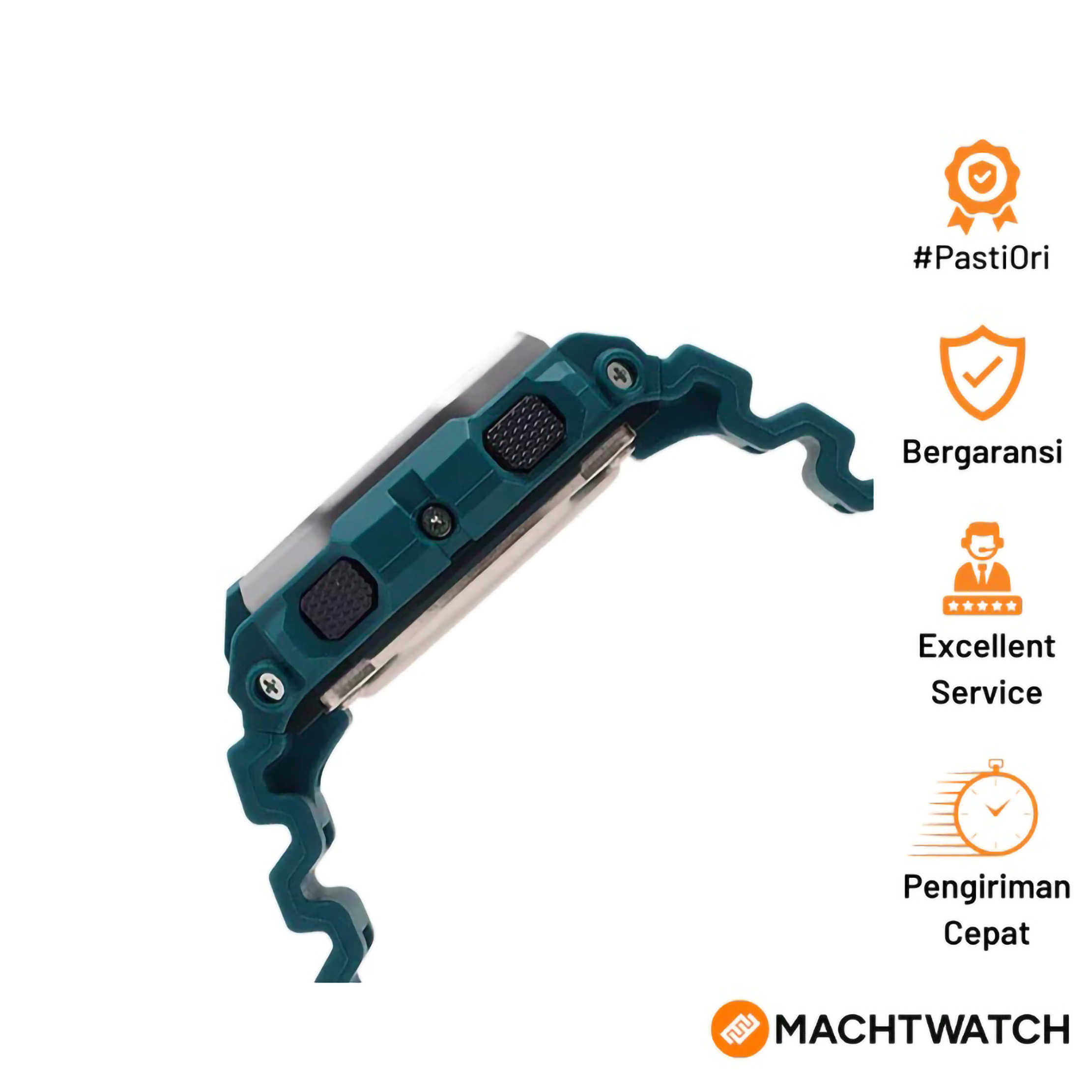 CASIO CASIO G-SHOCK G-Lide Men Black Digital Dial Tosca Resin Band GBX-100-2DR