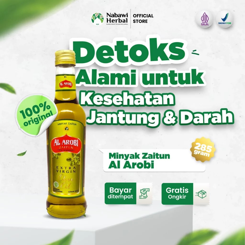Sari Bunga Alam Lestari Al Arobi Extra Virgin Olive Oil