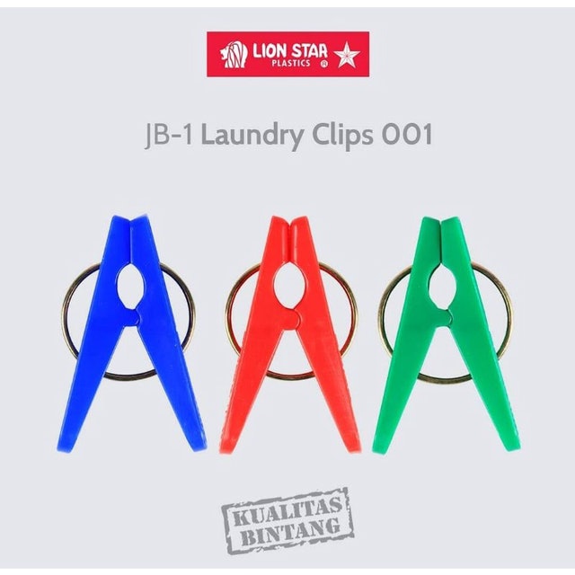 Lion Star Laundry Clips 01 JB-1 