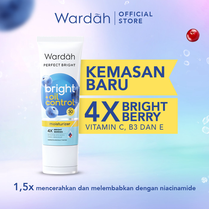 Paragon Technology and Innovation Wardah Perfect Bright Bright + Oil Control Moisturizer SPF 30 PA+++ 