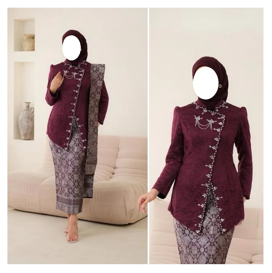 By Karyaku Batik By Karyaku Batik Kebaya Janggan Modern