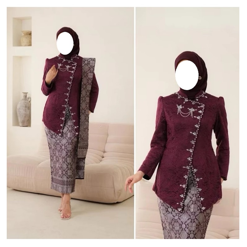 By Karyaku Batik Kebaya Janggan Modern