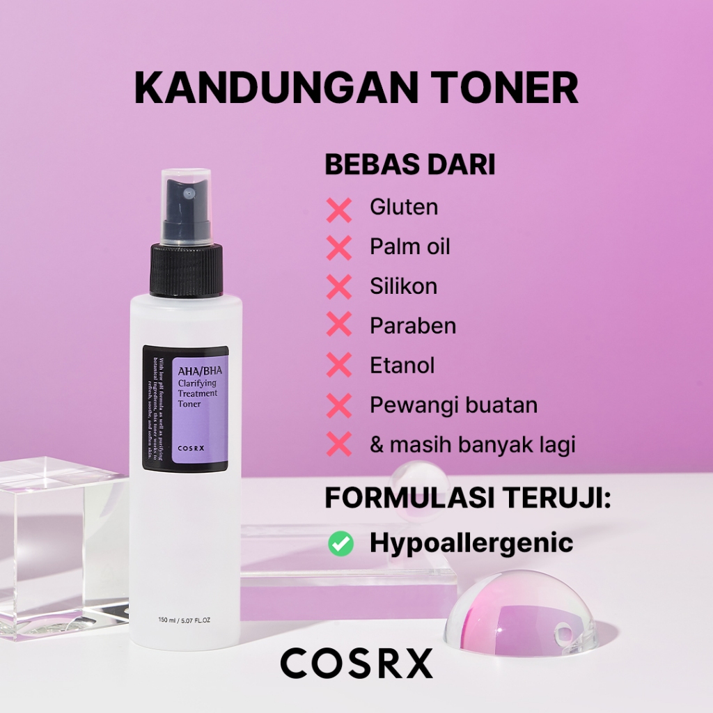 COSRX AHA/BHA Clarifying Treatment Toner