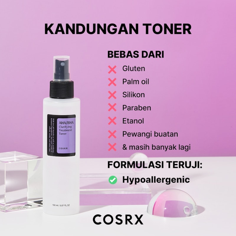 COSRX AHA/BHA Clarifying Treatment Toner 5