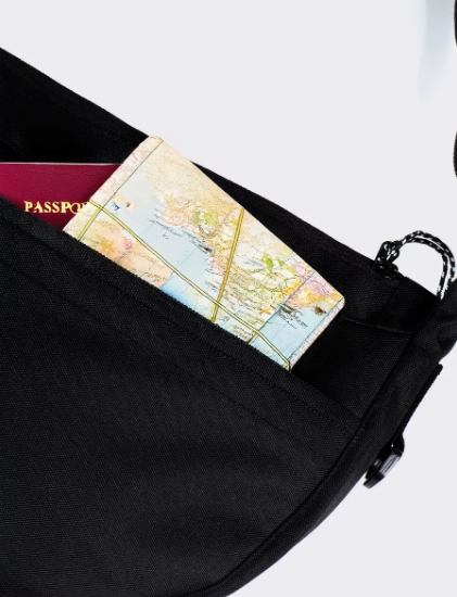  Fertig Sakai Black Sling Bag