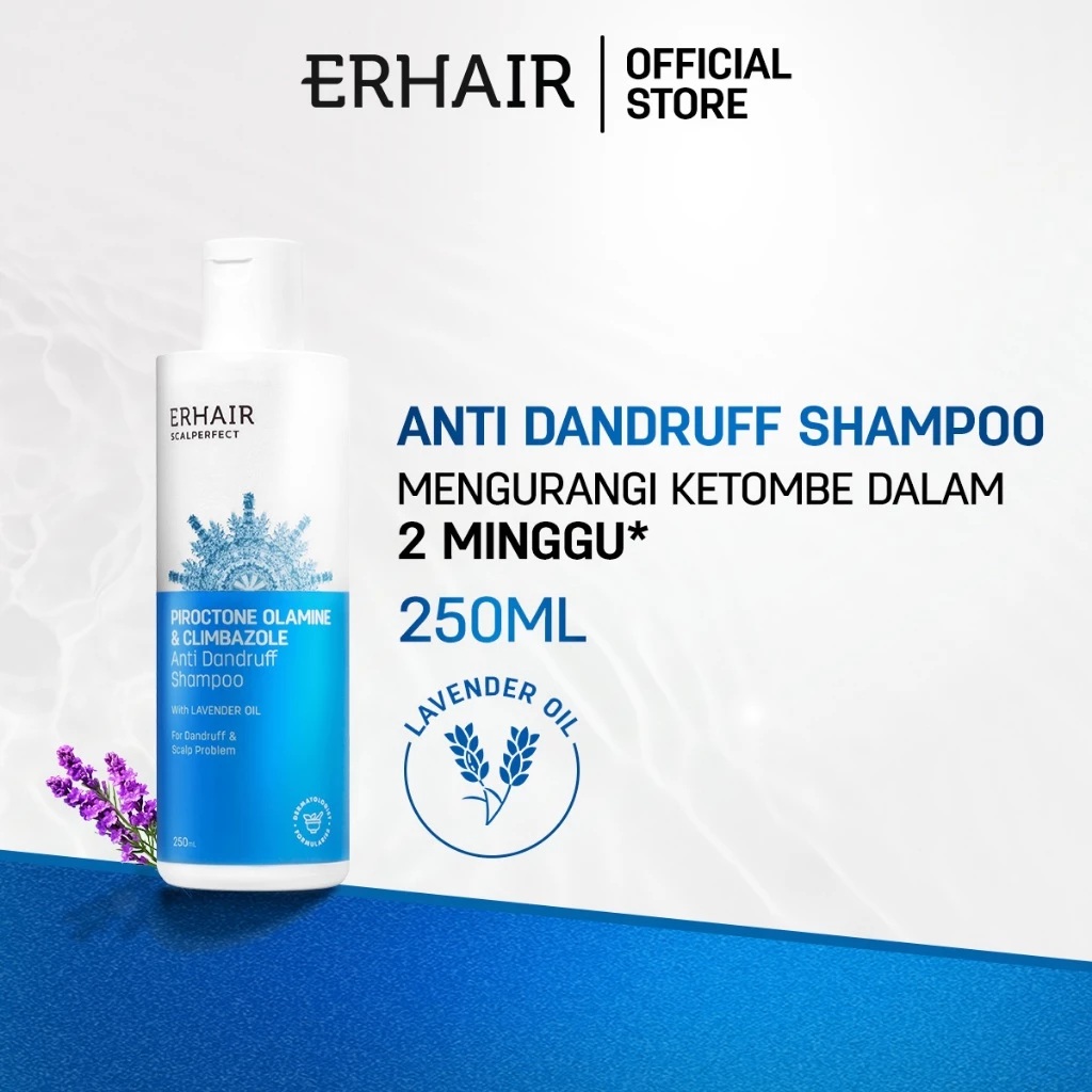 ERHA Clinic Indonesia Erhair Scalperfect Anti Dandruff Shampoo