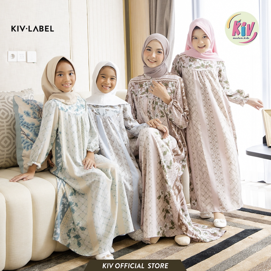 KIV Gamis Couple Ibu Anak Signature  GO 107 KD 03
