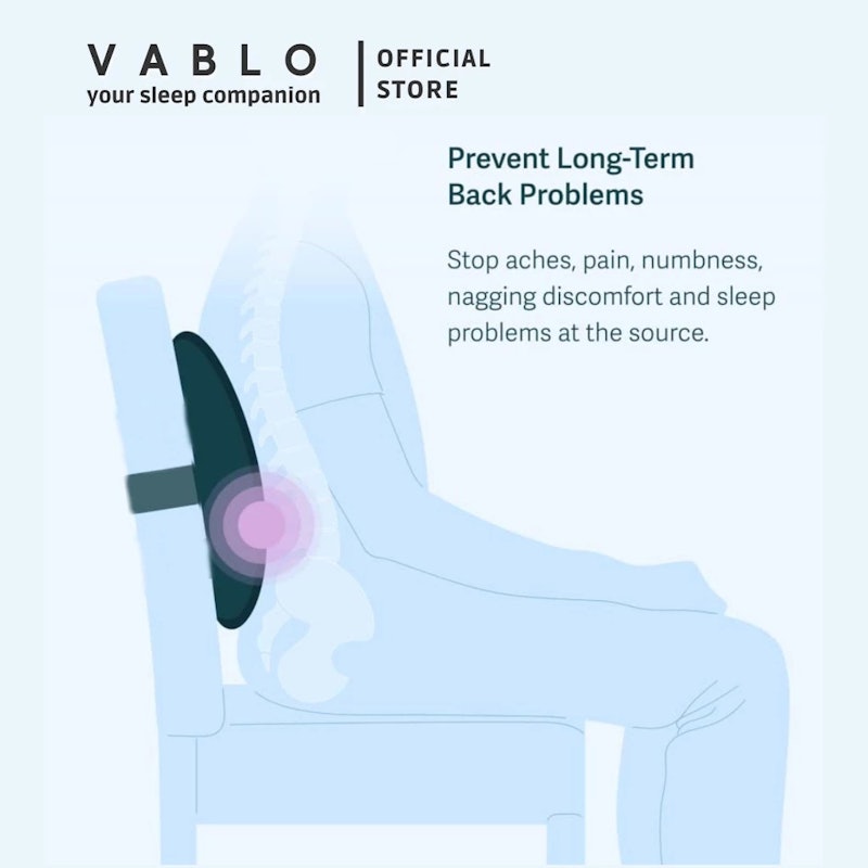 Vablo Lumbar Curve Latex Foam 5