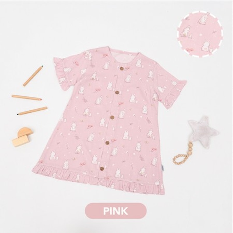 Mooi x Big Bear & Bird Dress Pajamas Kids 5