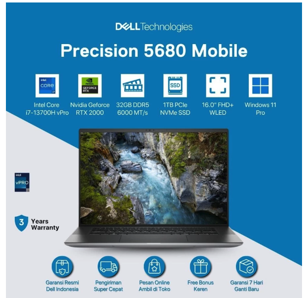 Dell Mobile Precision 5680