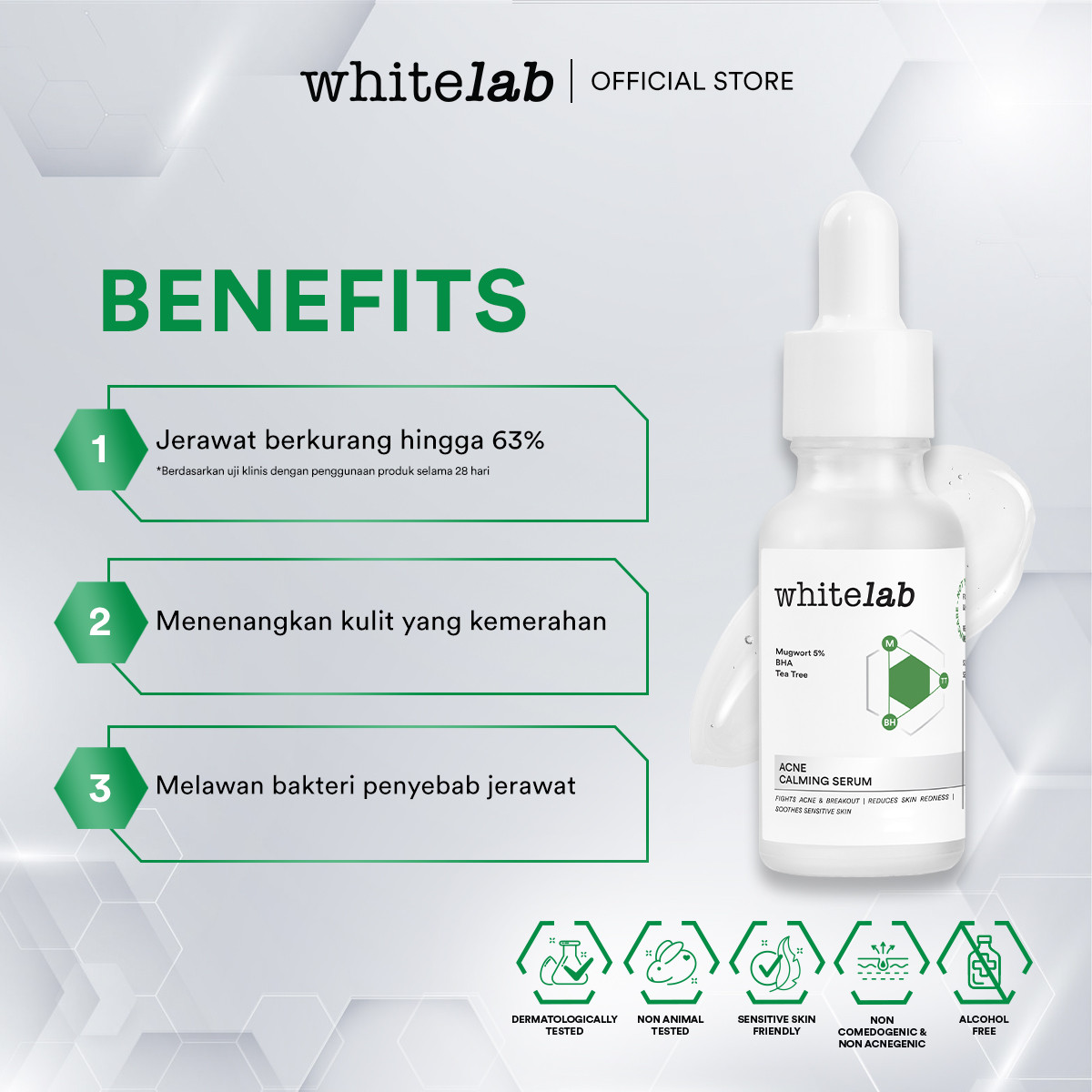Natura Deca Kosmetika Whitelab Acne Calming Serum 