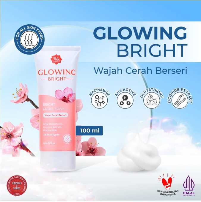 Vitapharm Viva Glowing Bright Facial Foam