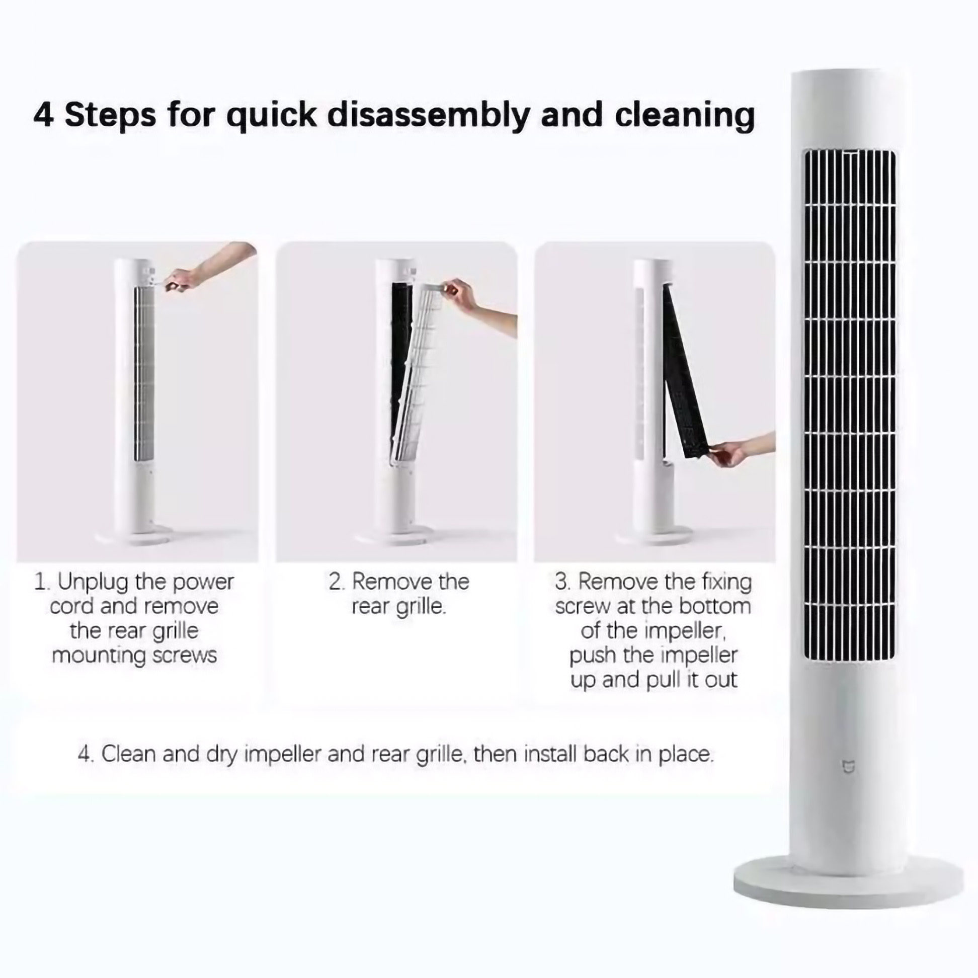 Xiaomi Communication Technology Xiaomi Mijia Mi Smart Tower Fan