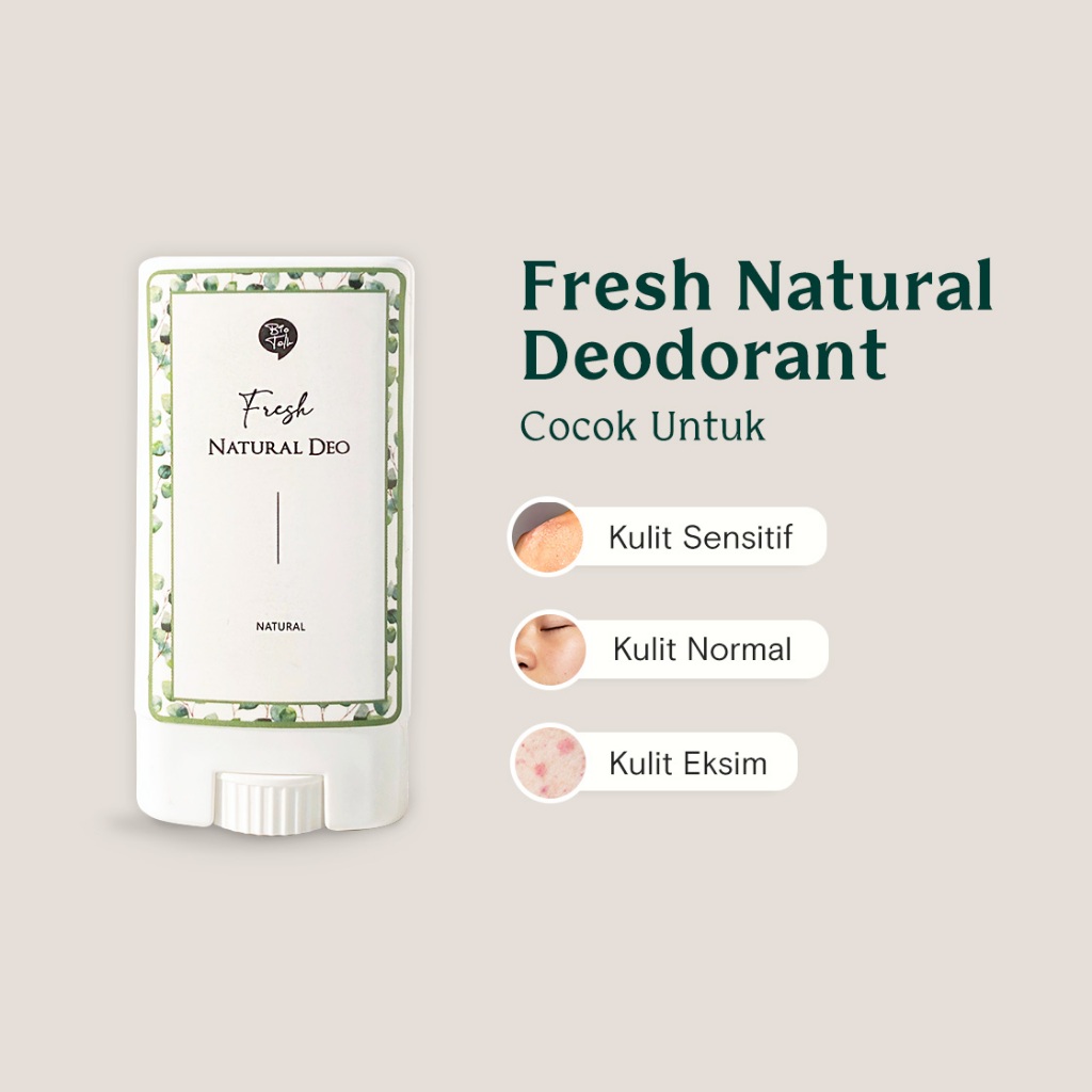 Bionatura Berkat Abadi BioTalk Fresh Natural Deo