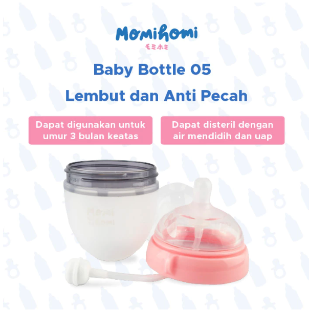 Momi Homi Silicone Baby Bottle 4