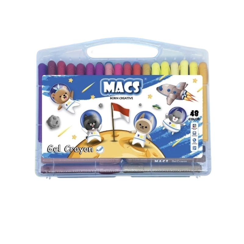 MACS Gel Crayon 48 Warna 1