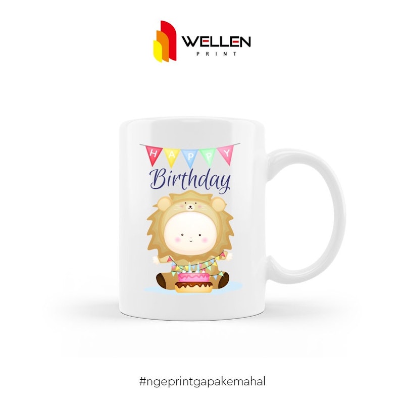 Wellen Print Mug Keramik Print Custom 5