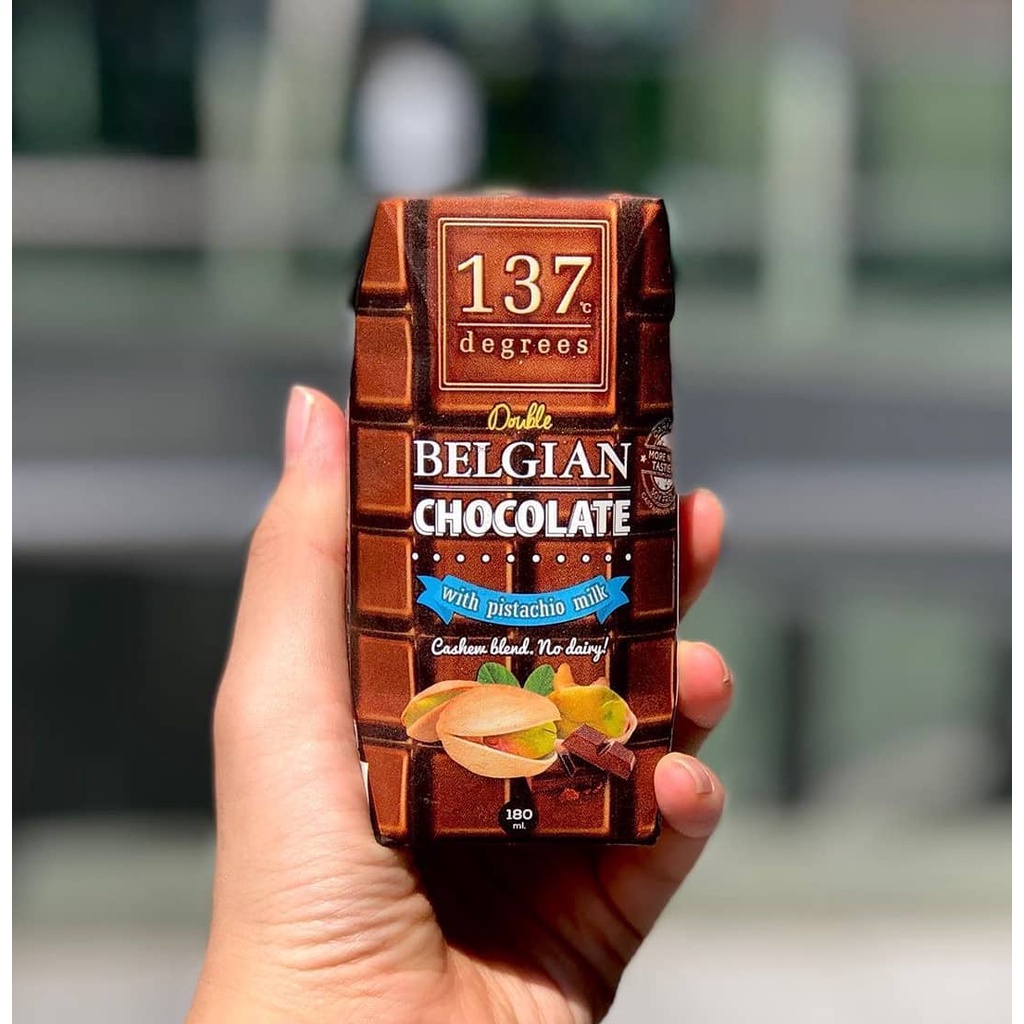 The Wellness Pantry 137 Degrees Pistachio Belgian Chocolate 180ml 