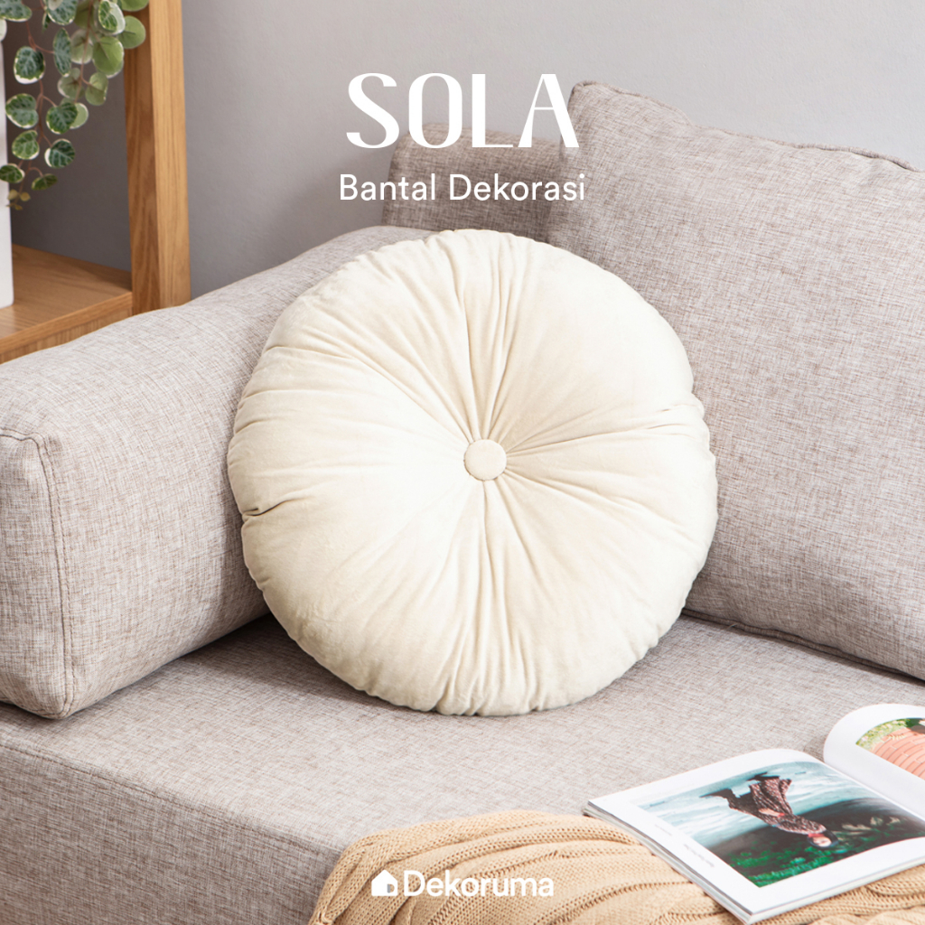 Dekoruma Linori SOLA Round Cushion  4