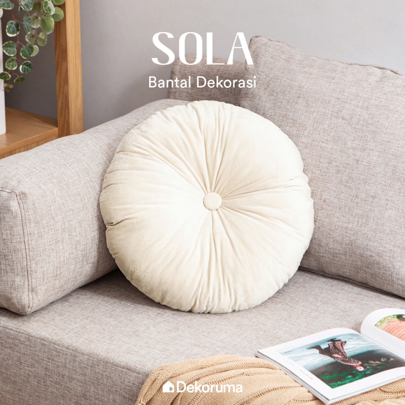 Dekoruma Linori SOLA Round Cushion 4