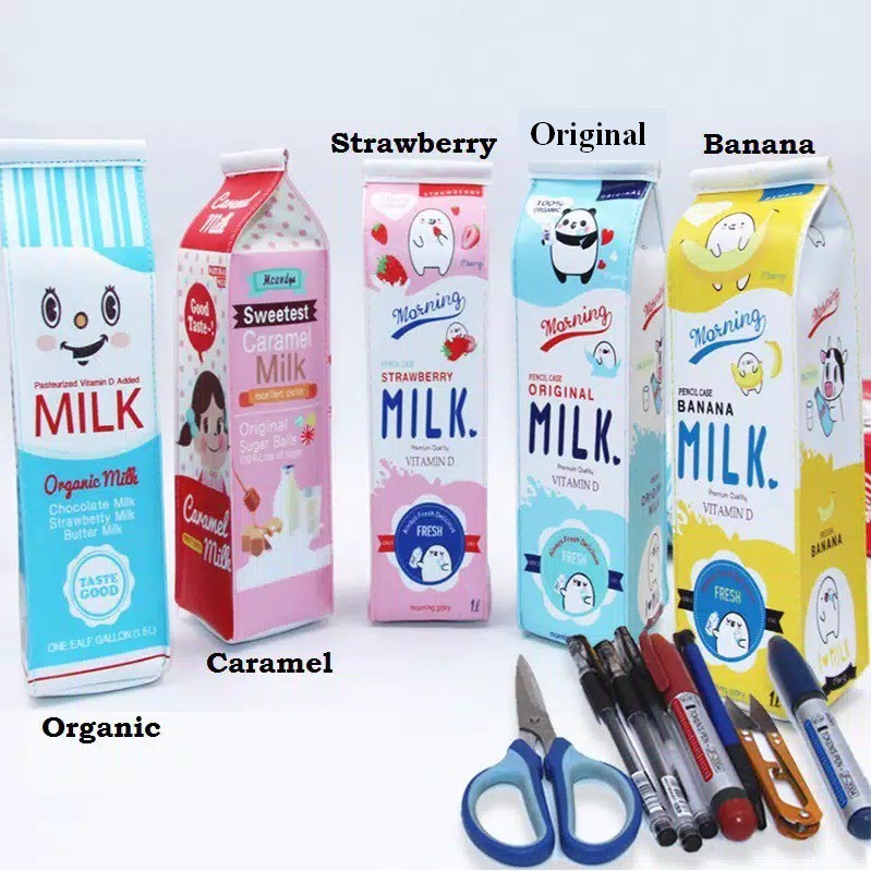  Milk Pencil Case