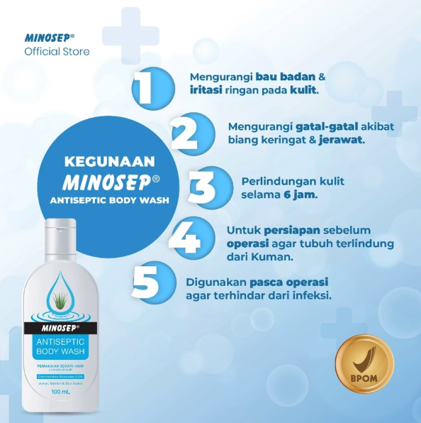 Minosep Minosep Antiseptic Body Wash