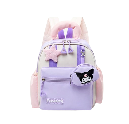 Wakakids Tas Ransel Anak Perempuan Karakter Sanrio Kuromi