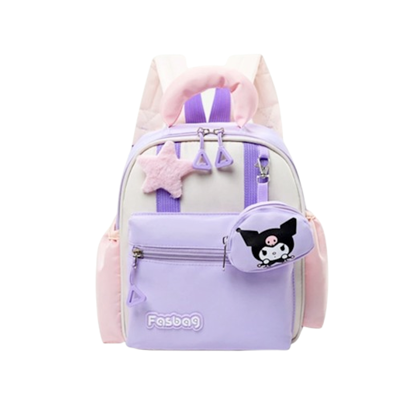Wakakids Tas Ransel Anak Perempuan Karakter Sanrio Kuromi 1