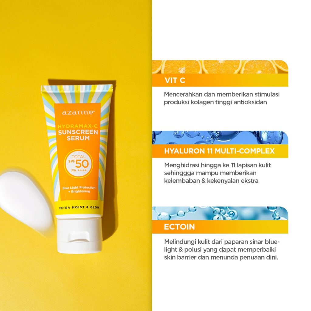 Wahana Kosmetika Indonesia Azarine® Hydramax C Sunscreen Serum