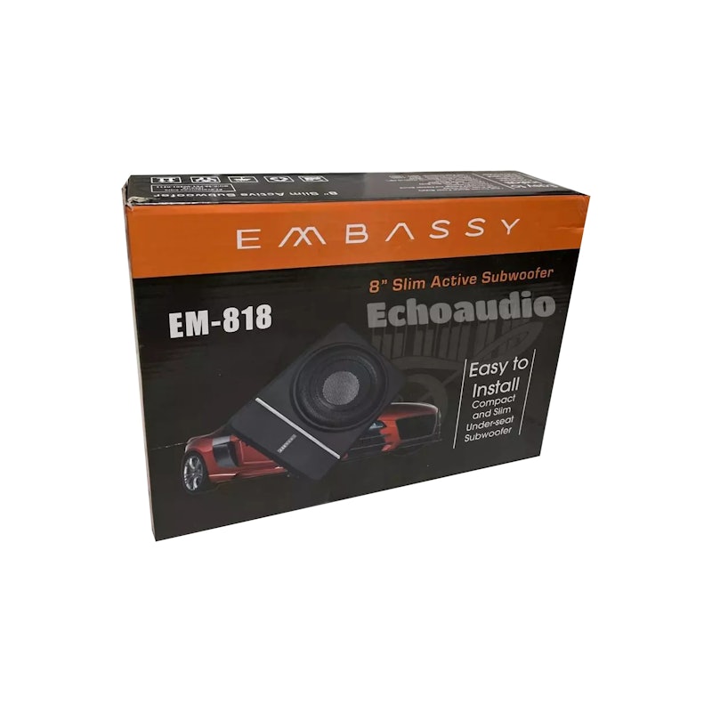 Embassy 8" Slim Active Subwoofer 4