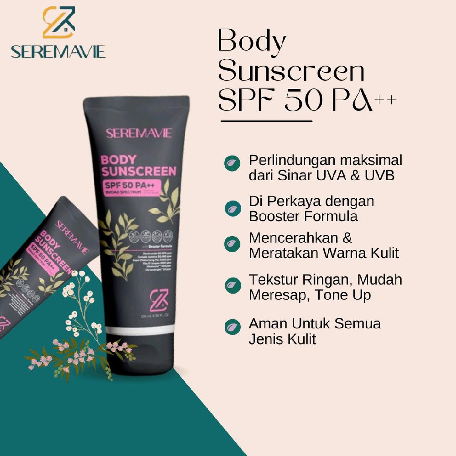  SeremaVie Body SunScreen SPF 50+ PA++++