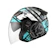 Tarakusuma Indah KYT Galaxy Flat R #5 Black/Aqua/Blue 1