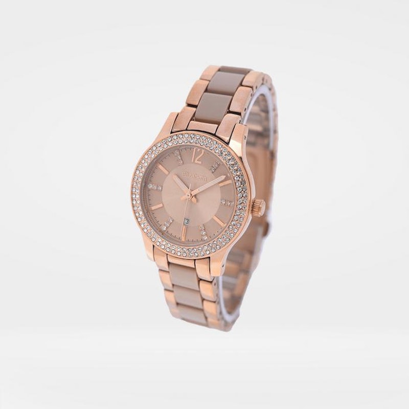 Elizabeth Jam Tangan Wanita Marble Strap 2