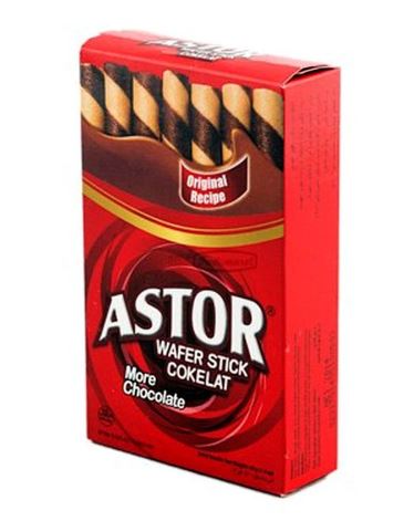 Mayora Astor Wafer Stick More Cokelat