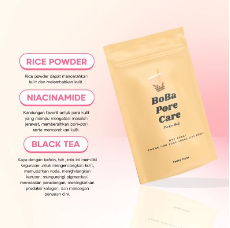 Teddy Clubs  Boba Pore Care Mask
