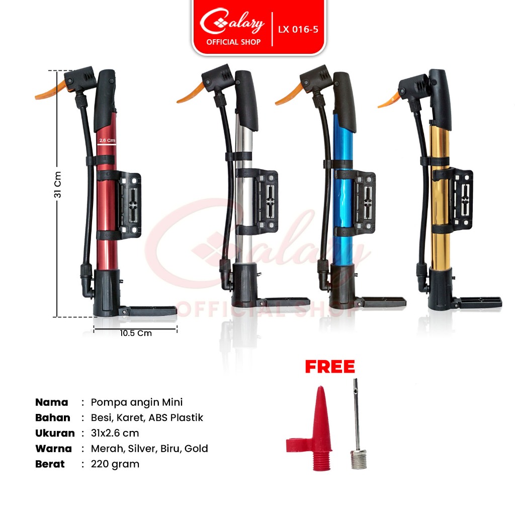 Speeds Indonesia Speeds Pompa Angin Mini 016-5