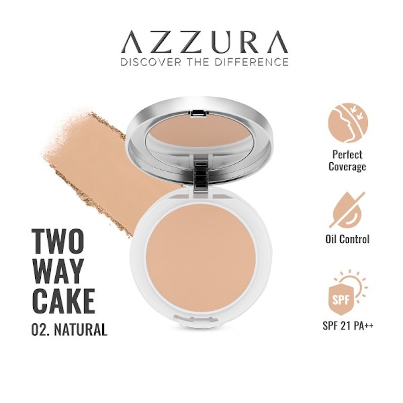 AZZURA Two Way Cake 02 Natural 2
