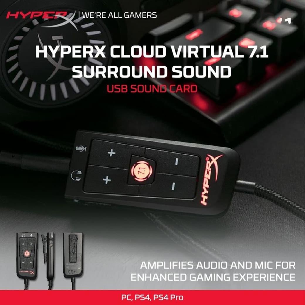 HP HyperX Cloud II USB Sound Card