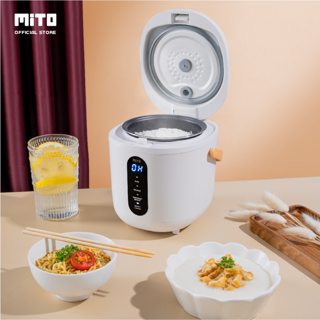 MITO Digital Wood Mini Rice Cooker 0.5L  3