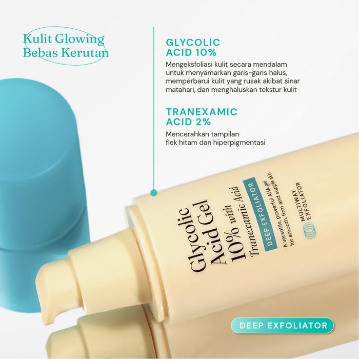 Pillar Brite Care For Skin's Sake Glycolic Acid Gel 10% with Tranexamic Acid