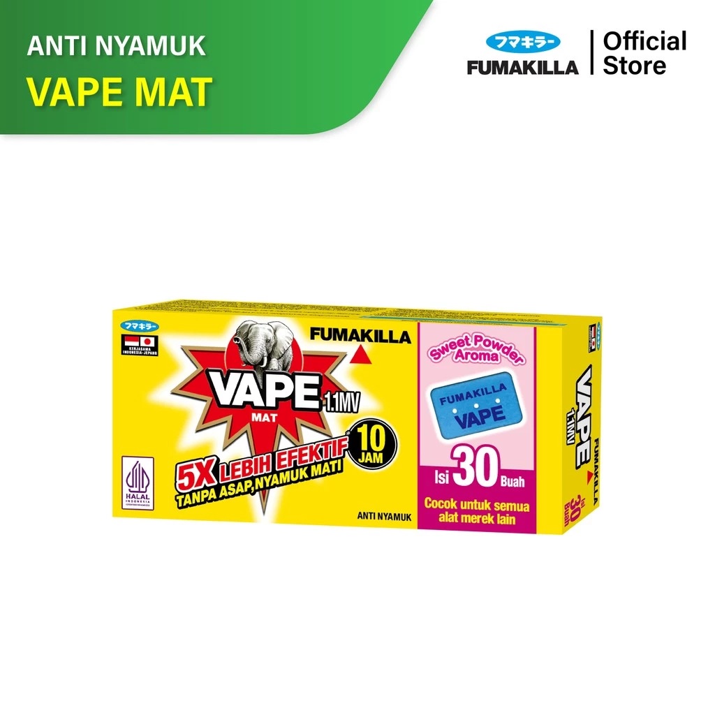 Fumakilla Vape Mat Sweet Powder Aroma