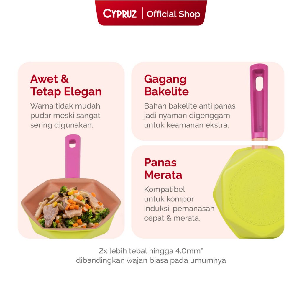 Cypruz Cookware Set Baby Collection 4