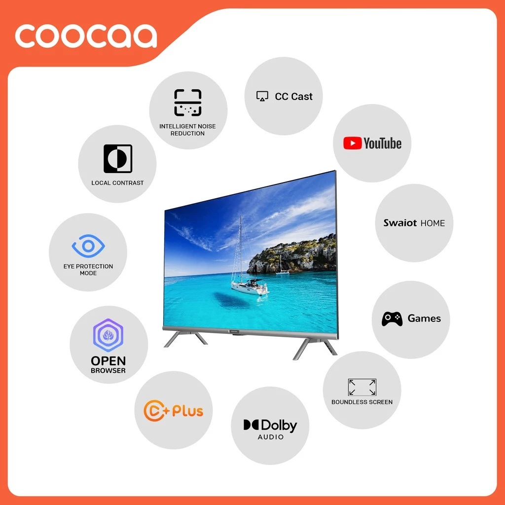 Coocaa 32 Inch HD Smart TV 3