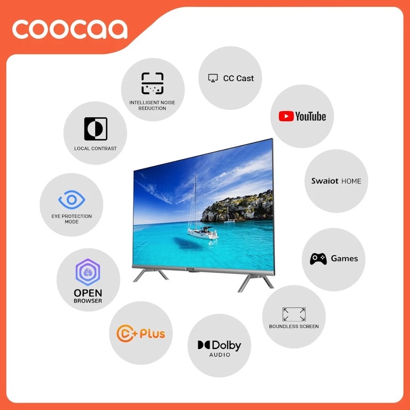 Coocaa 32 Inch HD Smart TV 3