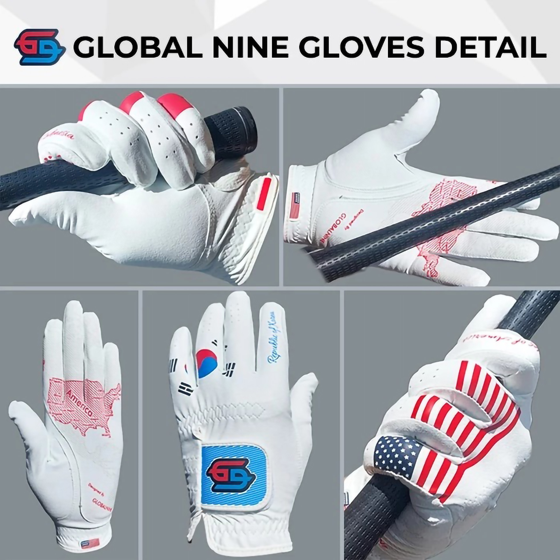  GLOBAL NINE Golf Gloves