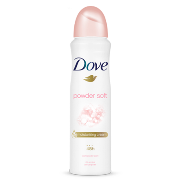 Dove ｜ Powder Soft Deodorant Spray